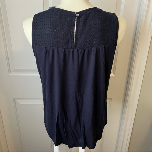 NWT | LOFT | Navy blue oversized sleeveless top - Picture 6 of 6